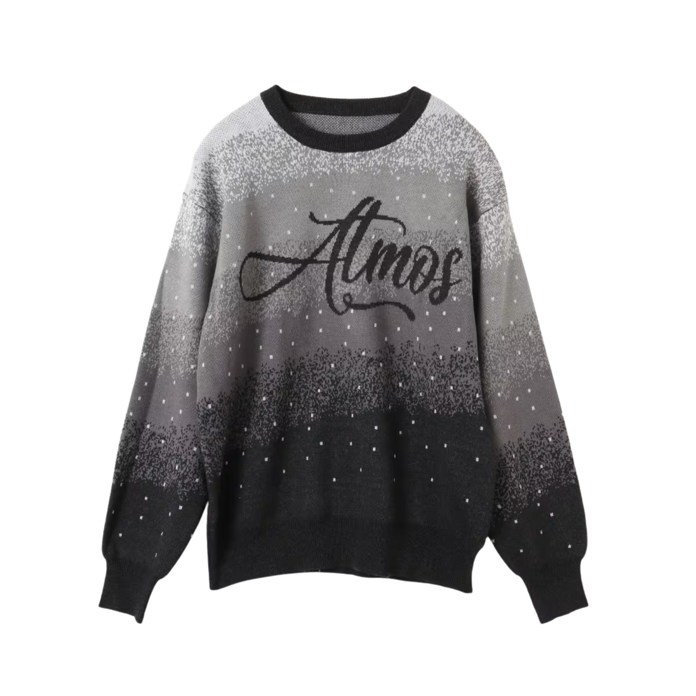 ATMOS PINK GRADATION JACQUARD SWEATER