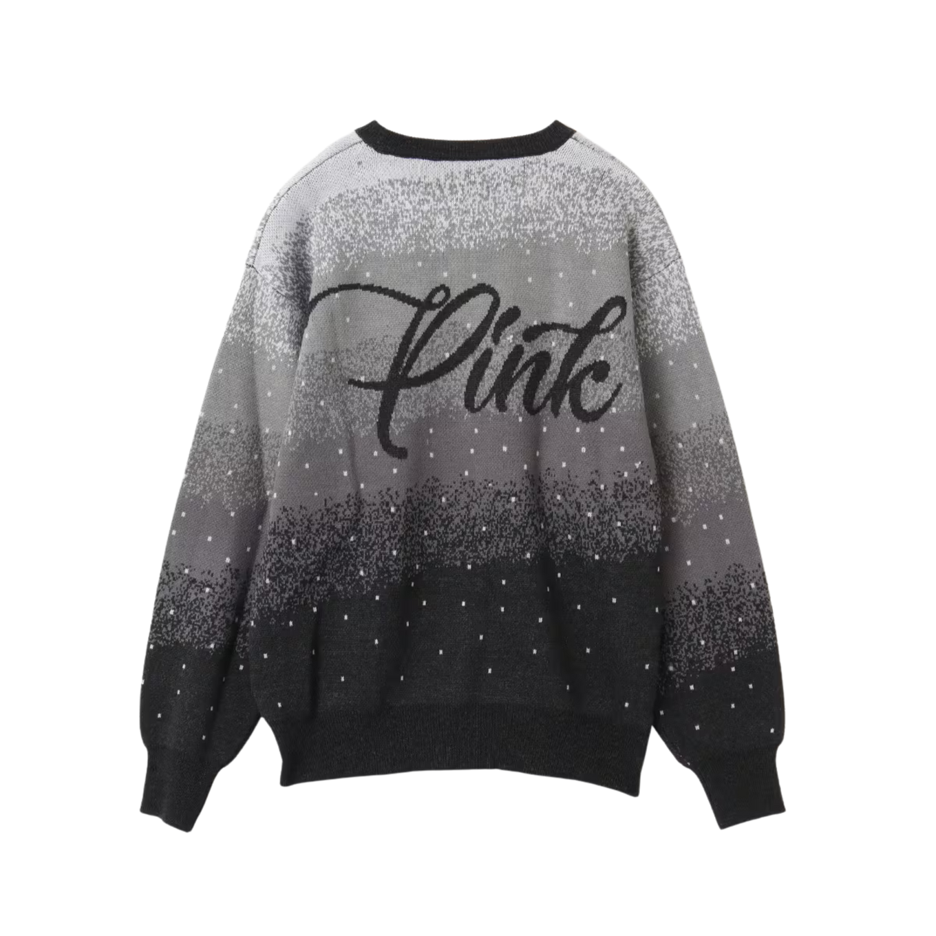 ATMOS PINK GRADATION JACQUARD SWEATER