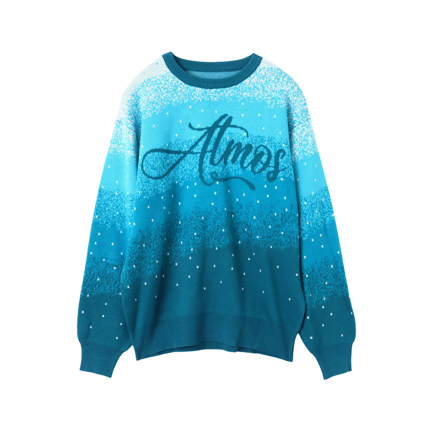 ATMOS PINK GRADATION JACQUARD SWEATER