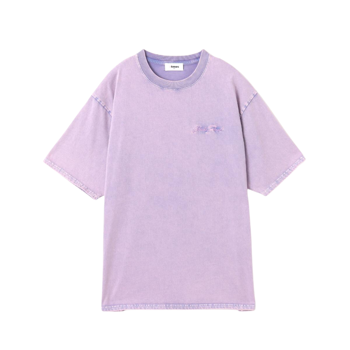 ATMOS PINK BLEACHED FINISHING T-SHIRT