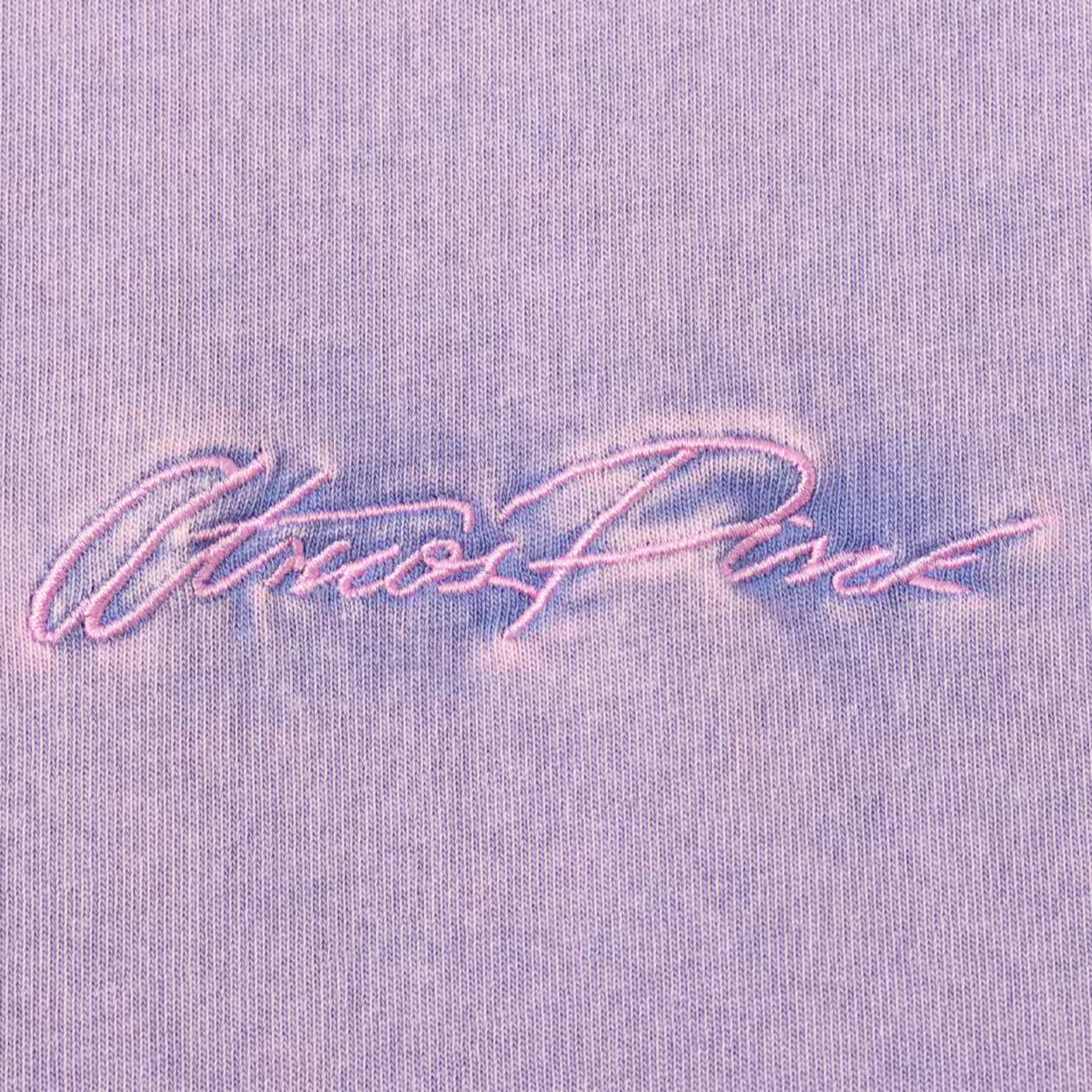 ATMOS PINK BLEACHED FINISHING T-SHIRT