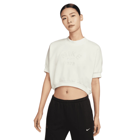 NIKE AS W NSW CLLCTN SS FLC CREW