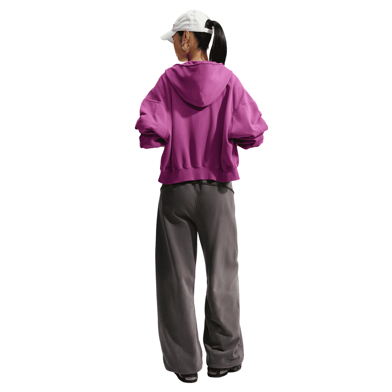 NIKE W NRG NK STDO FLC HDY