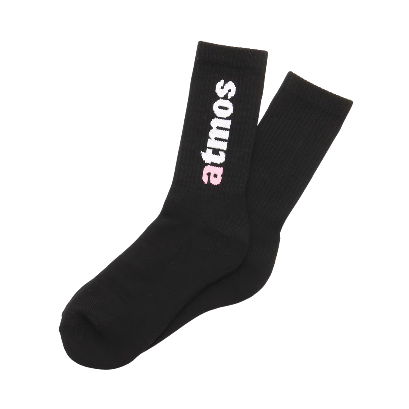 ATMOS PINK JACQUARD LOGO SOCKS