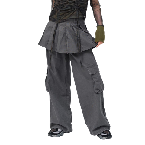 ATMOS PINK SKIRT LAYERED PANTS