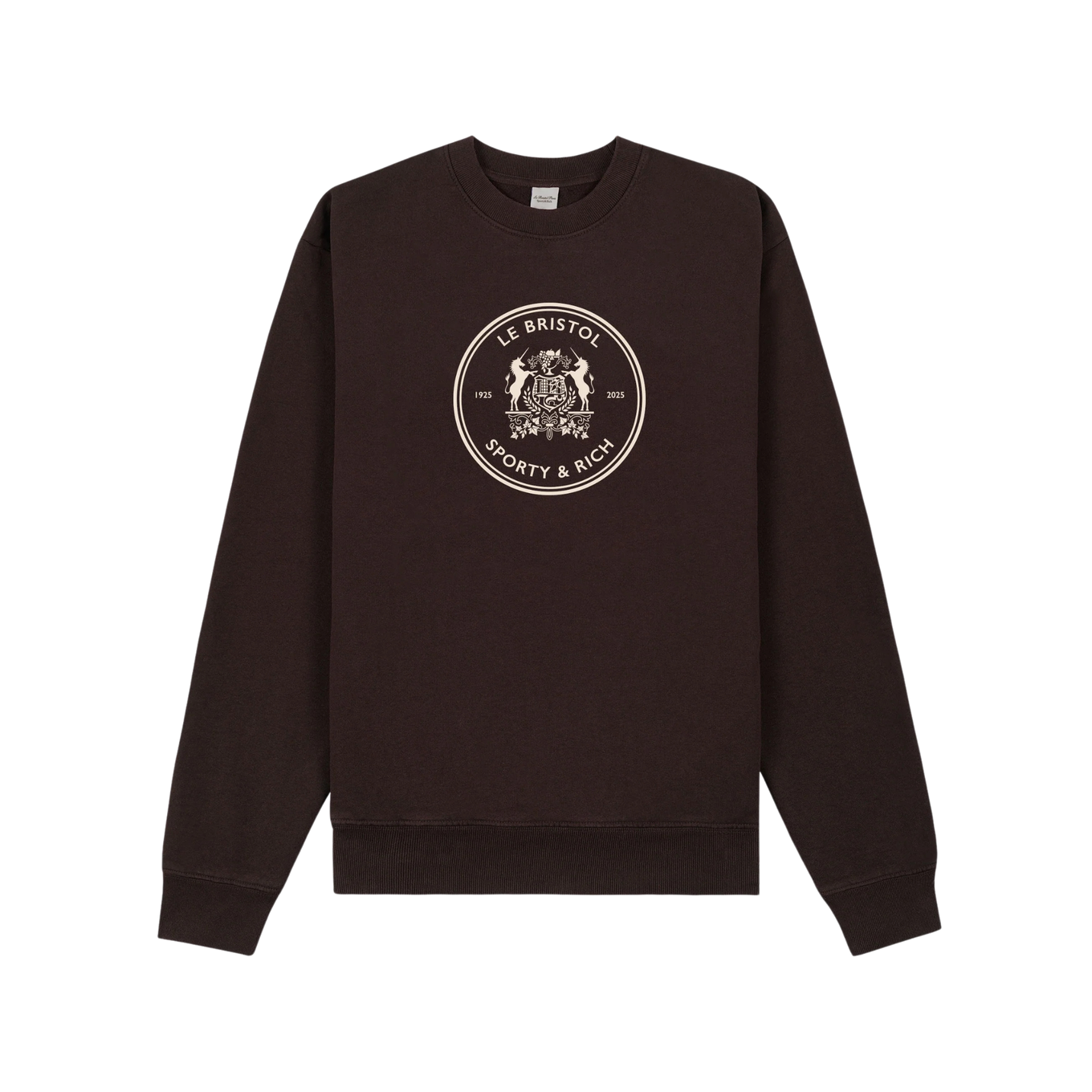 SPORTY & RICH BRISTOL CREST 100TH CREWNECK