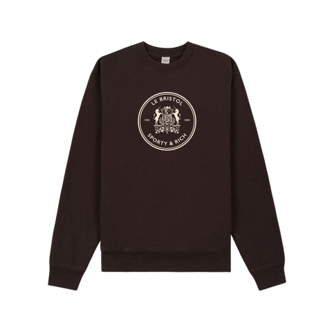SPORTY & RICH BRISTOL CREST 100TH CREWNECK