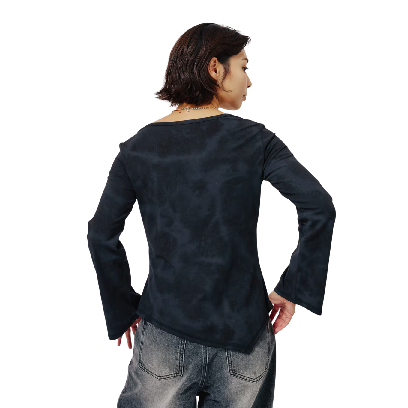 ATMOS PINK LACE-UP TOP