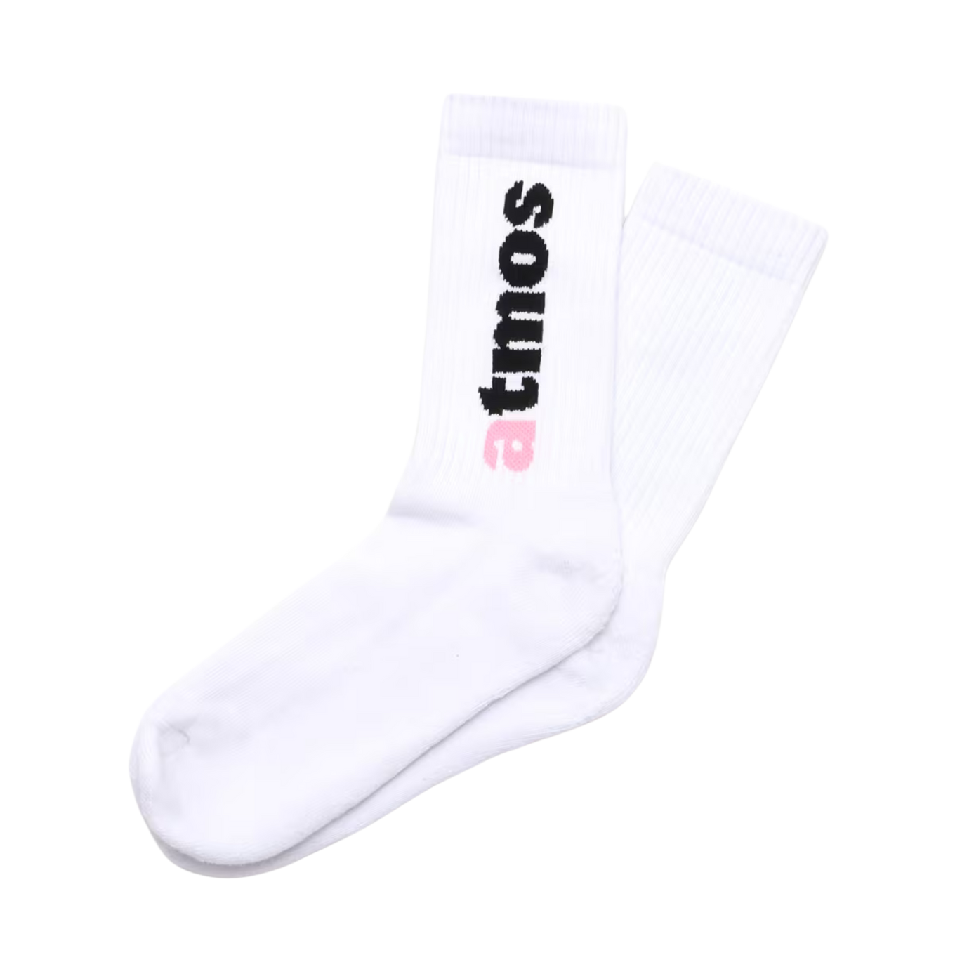 ATMOS PINK JACQUARD LOGO SOCKS