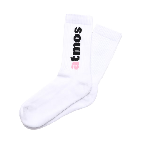 ATMOS PINK JACQUARD LOGO SOCKS