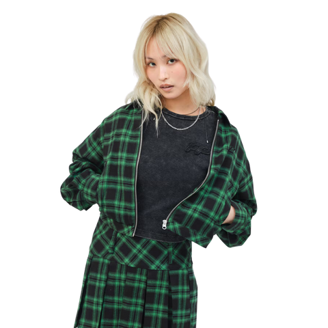 ATMOS PINK PLAID JACKET