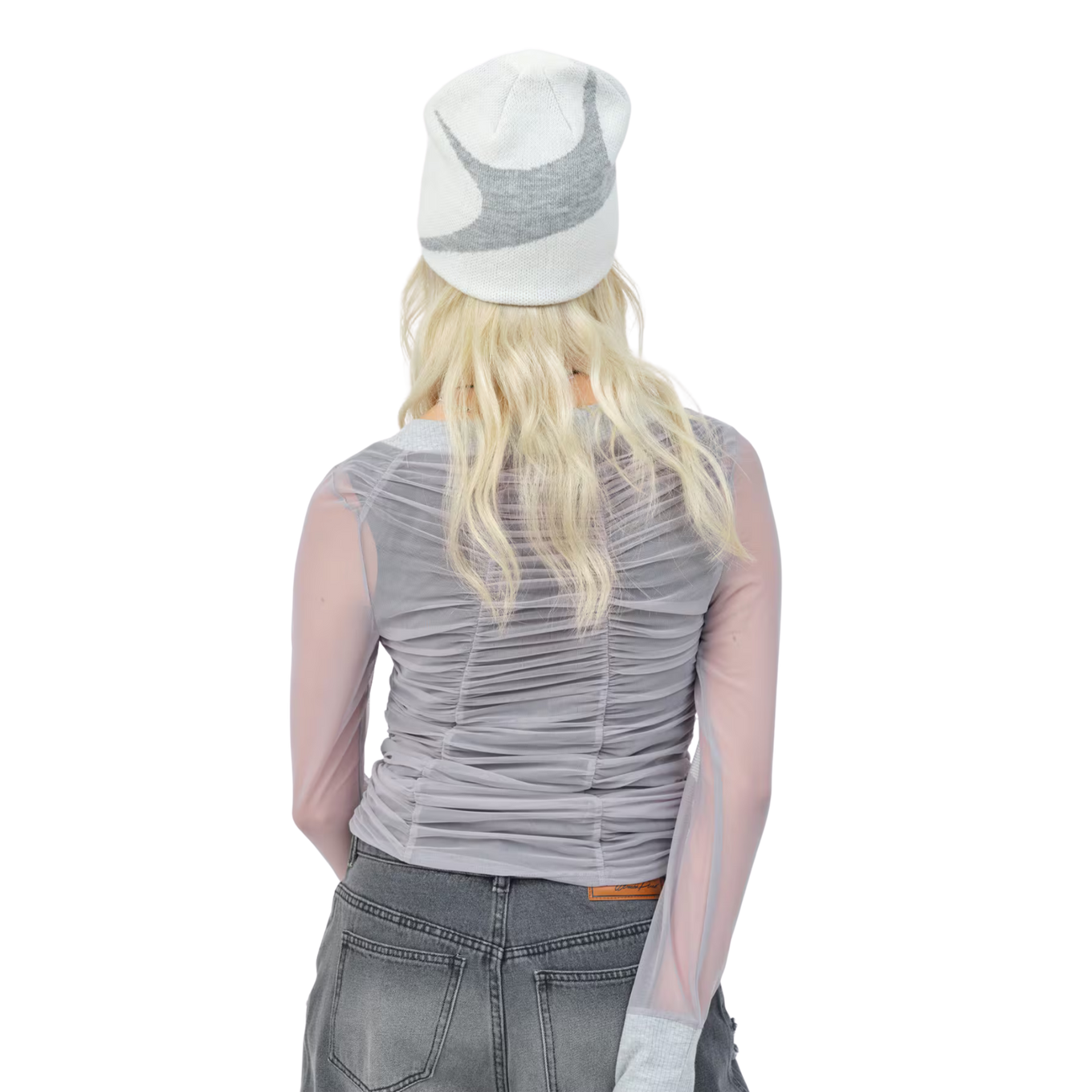 ATMOS PINK SEE-THROUGH LAYERED LS T-SHIRT