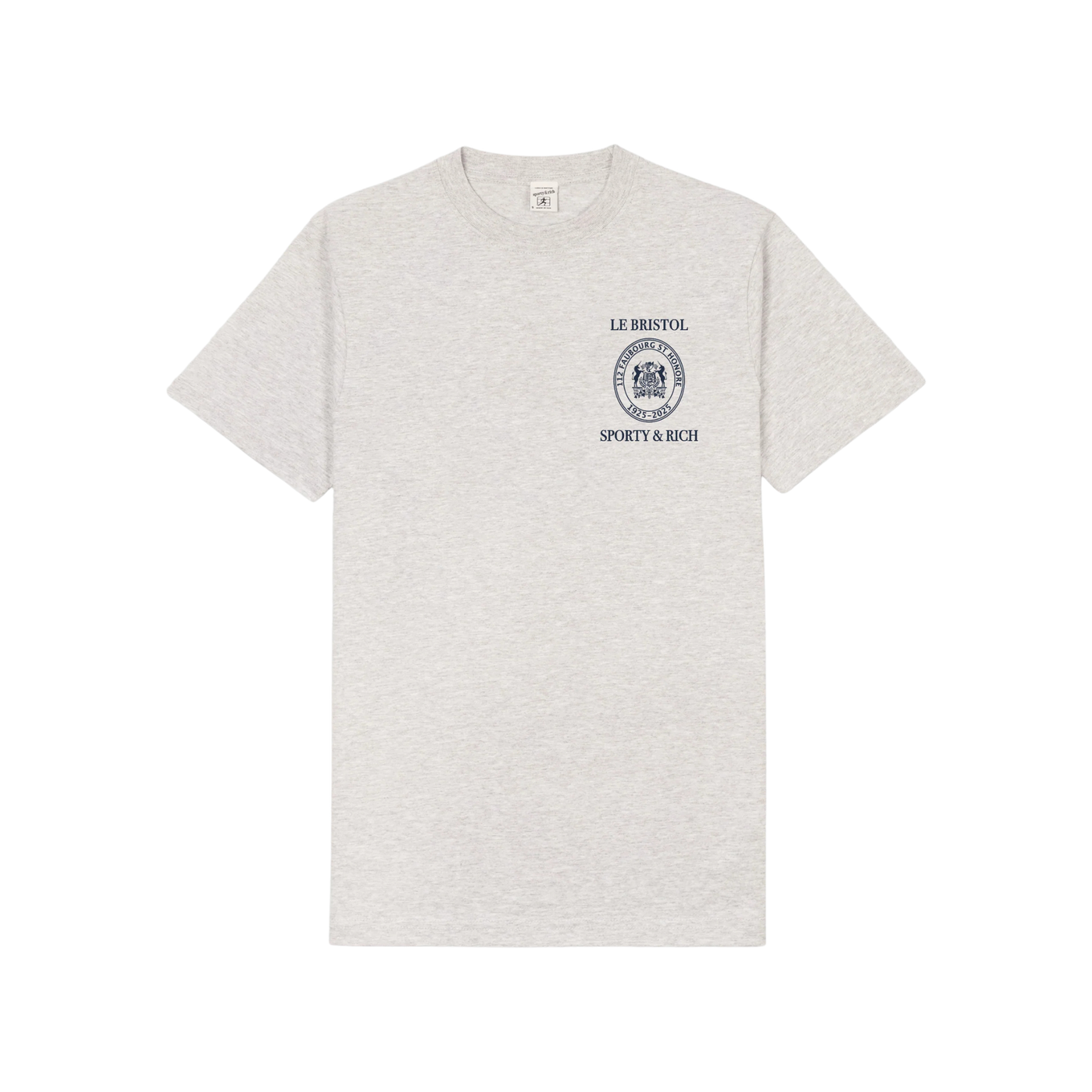 SPORTY & RICH CREST SEAL 100TH T-SHIRT