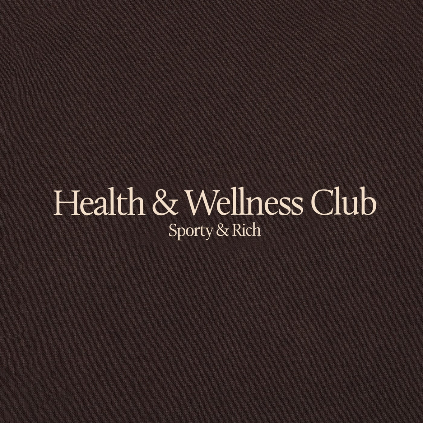 SPORTY & RICH H W CREST SWEATPANT