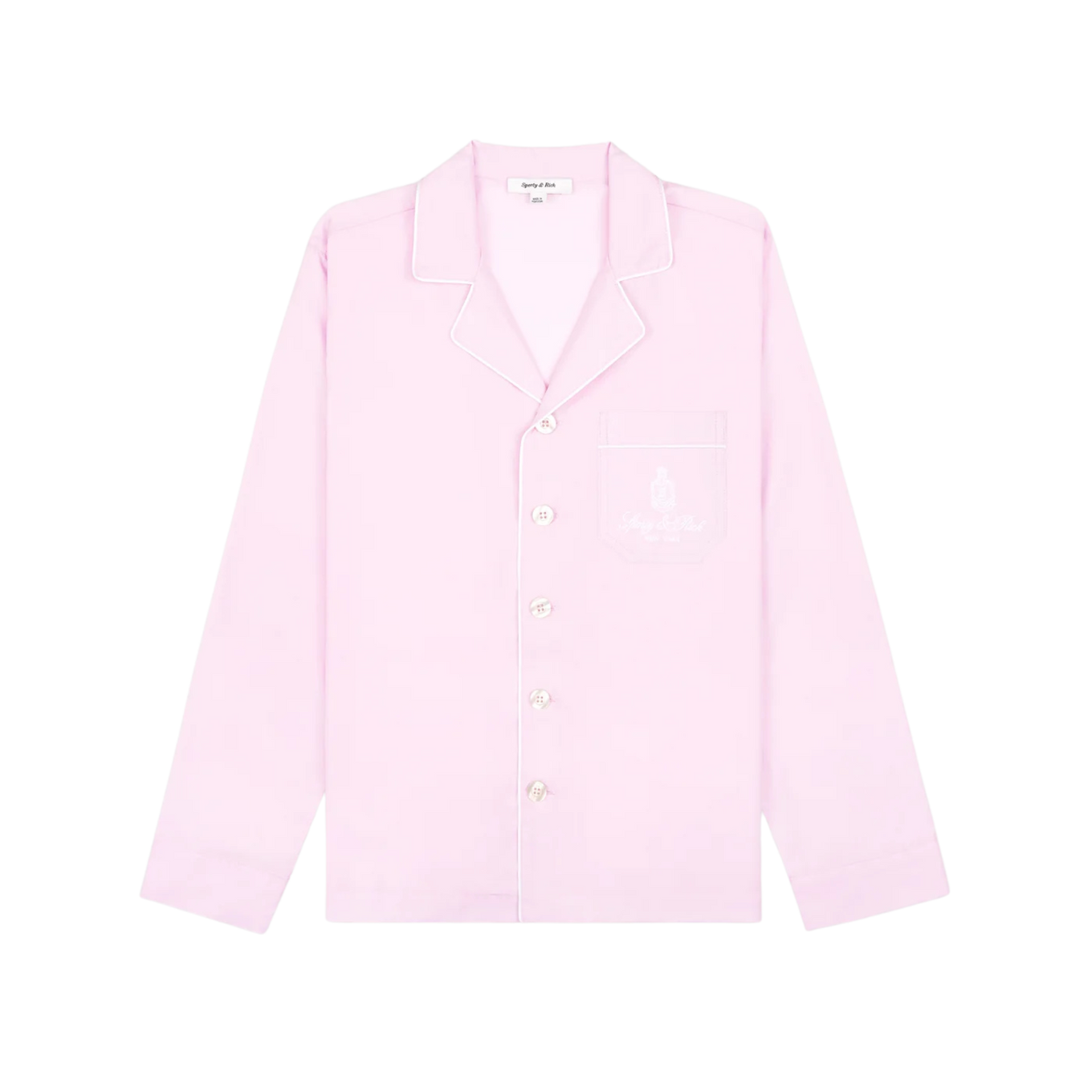 SPORTY & RICH VENDOME PYJAMA SHIRT