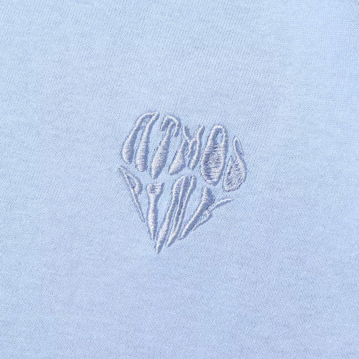 ATMOS PINK HEART LOGO EMBROIDED T-SHIRT