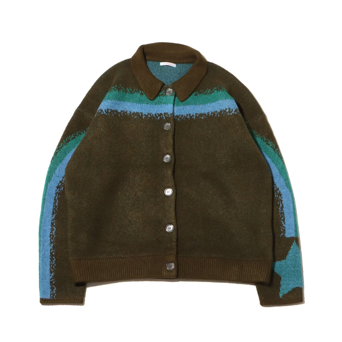 ATMOS PINK FRONT BUTTON DESIGN KNIT