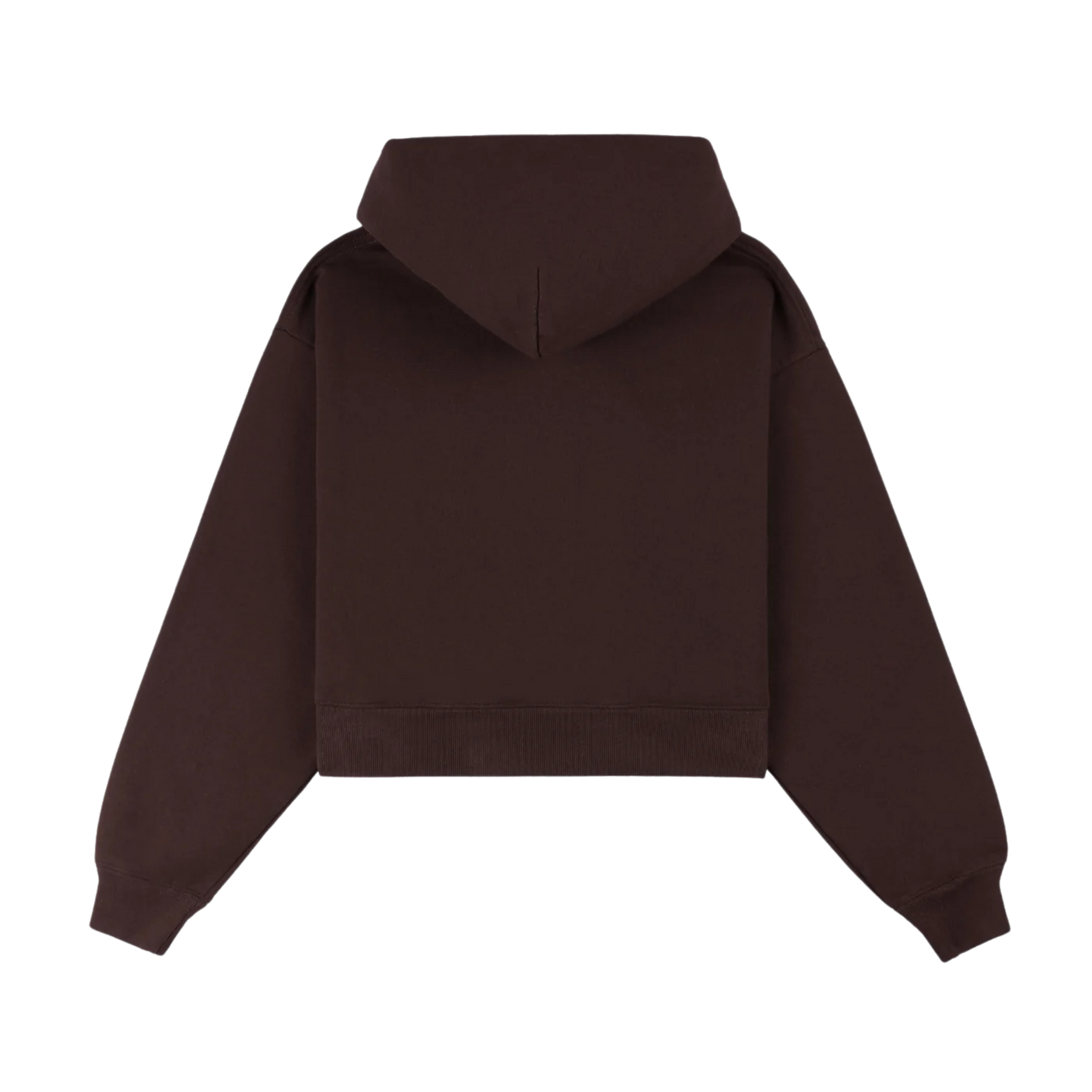 SPORTY & RICH H W CREST CROPPED HOODIE