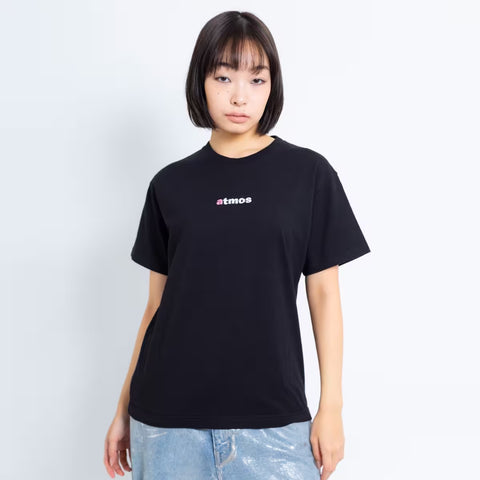 ATMOS PINK EMBROIDERY LOGO T-SHIRT