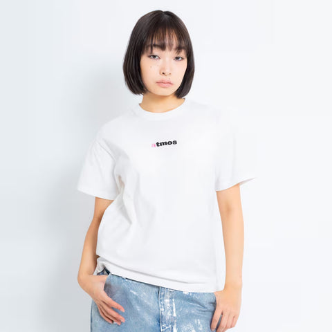 ATMOS PINK EMBROIDERY LOGO T-SHIRT
