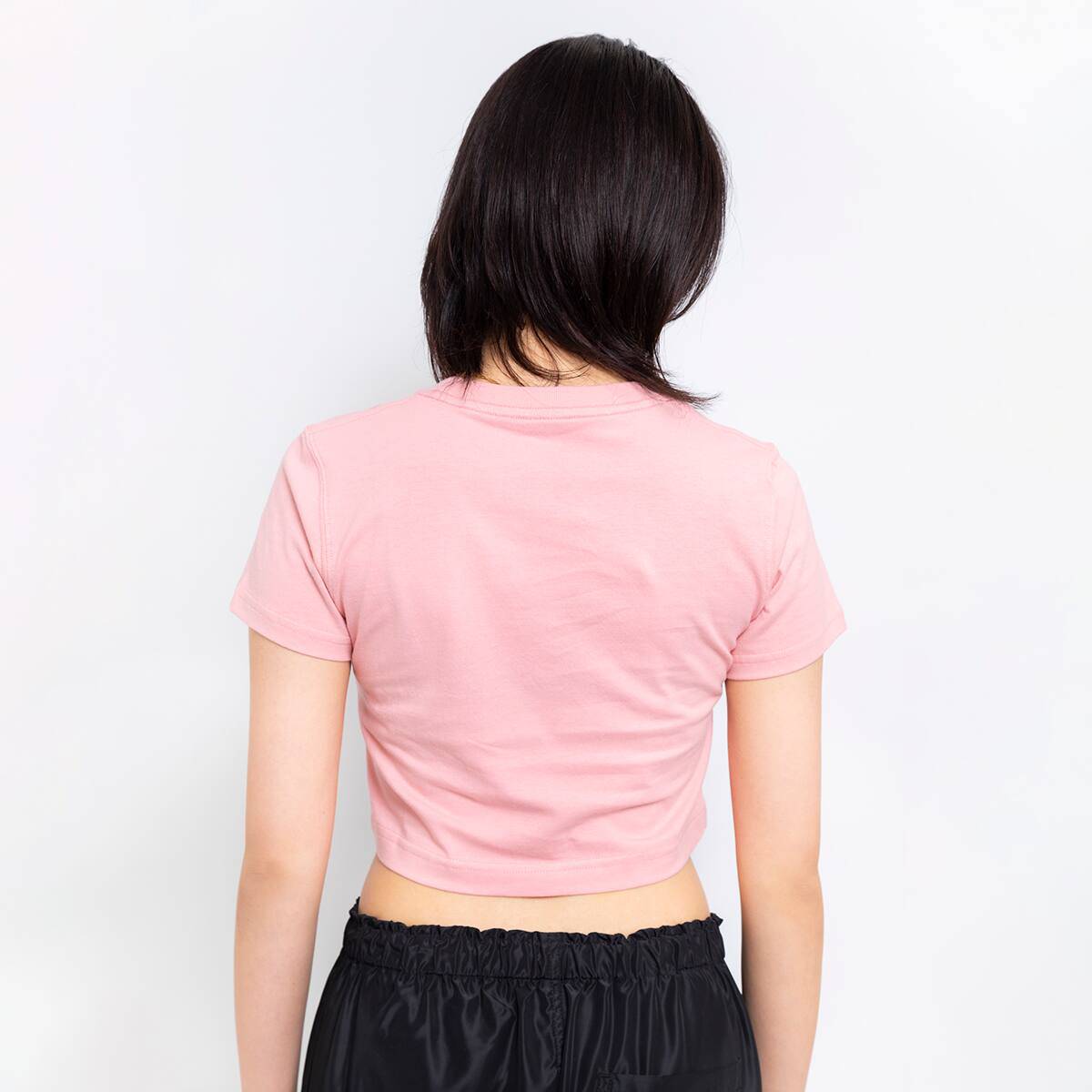 ATMOS PINK EMBROIDERY LOGO SHORT T-SHIRT