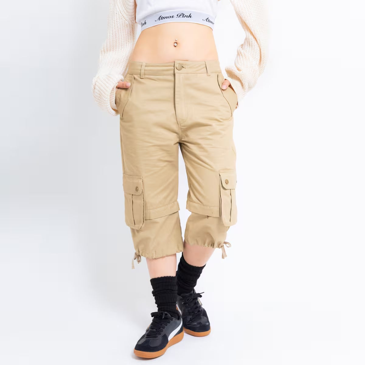 ATMOS PINK 2-WAY CARGO PANTS