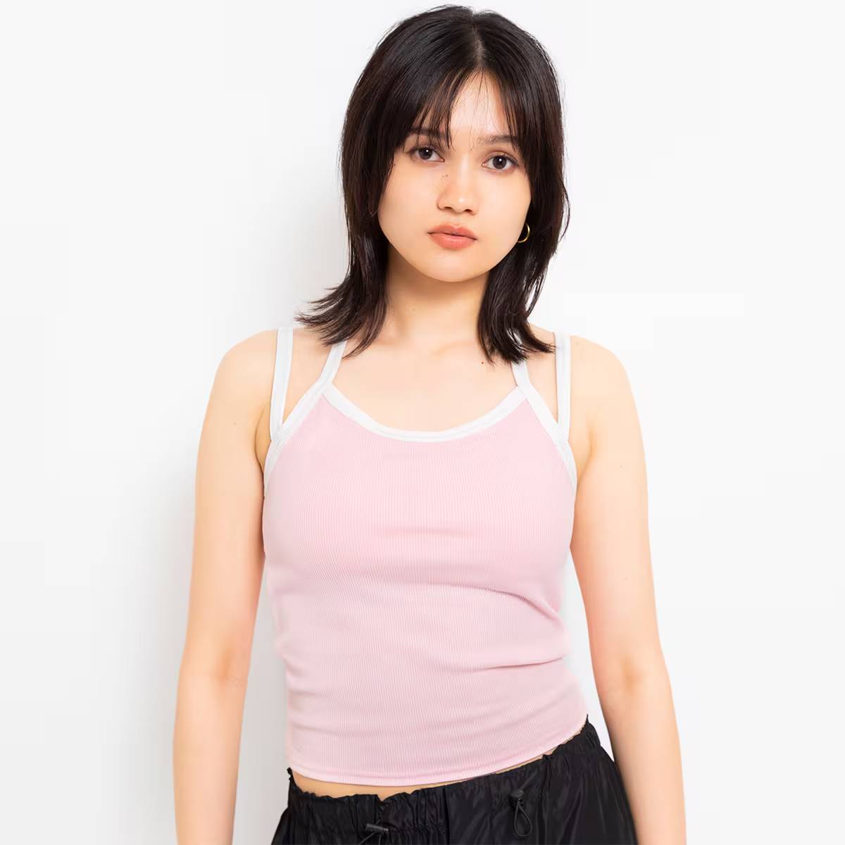 ATMOS PINK HALTER NECK CAMISOLE