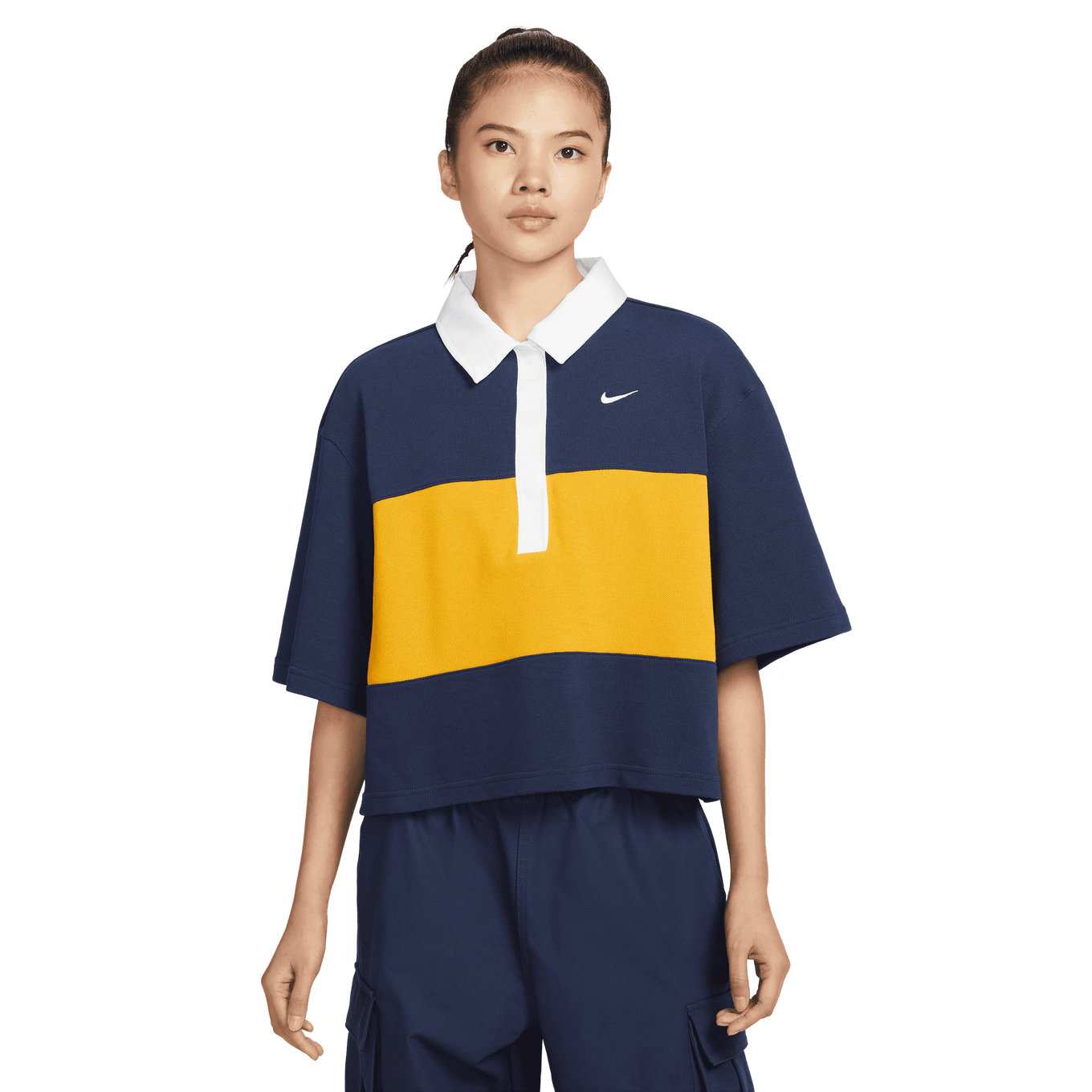 NIKE AS W NSW STREET SS POLO TOP