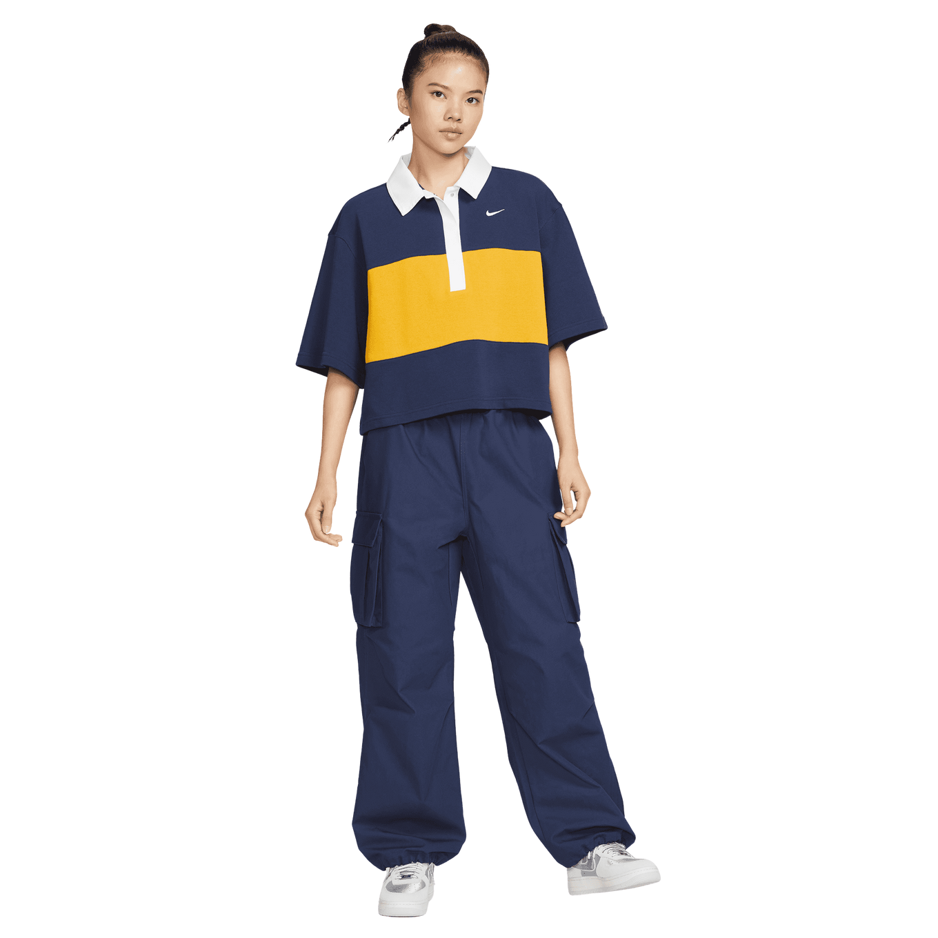 NIKE AS W NSW STREET SS POLO TOP