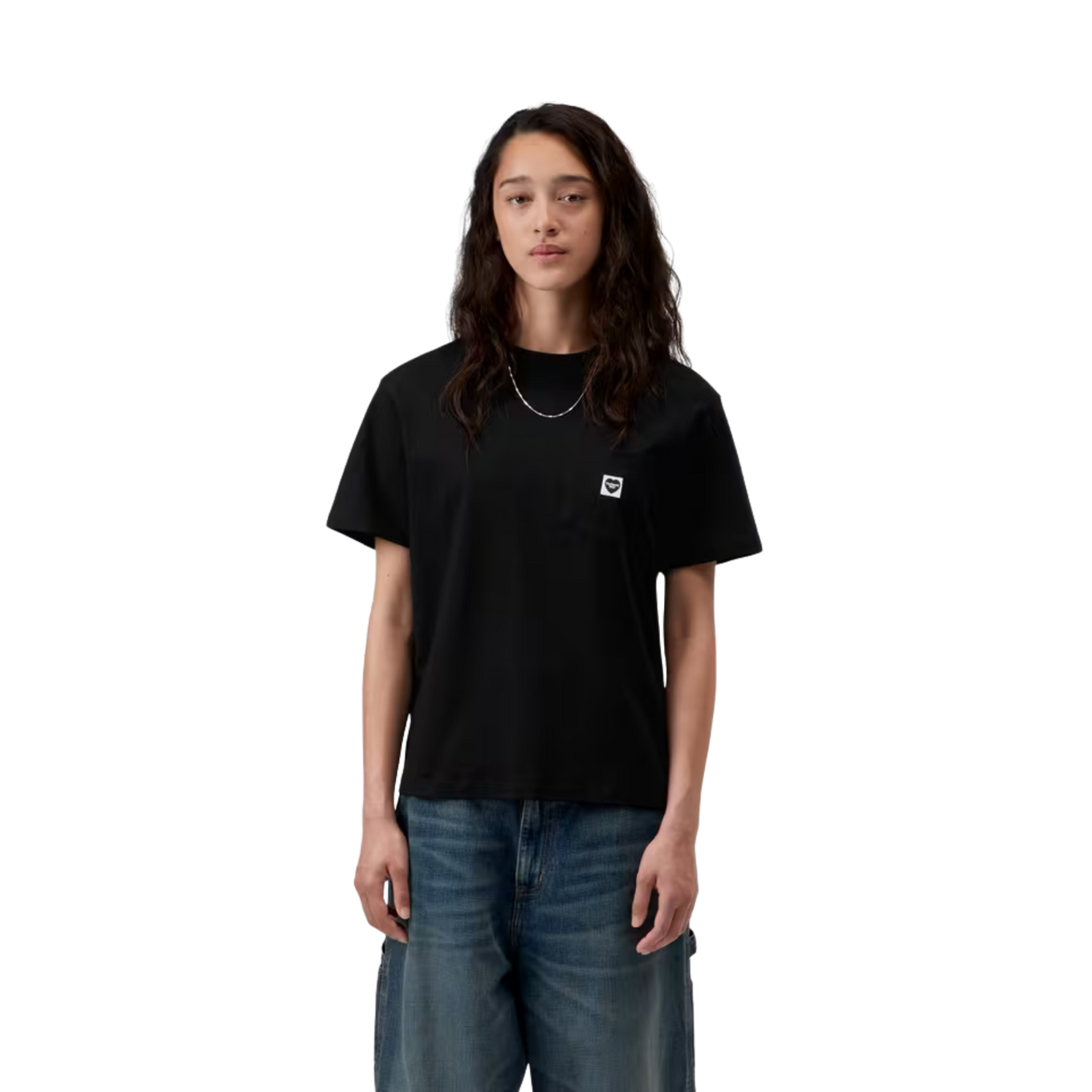 CARHARTT WIP W S/S POCKET SMALL HEART T-SHIRT