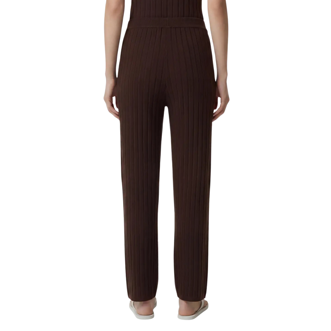 SPORTY & RICH SRC RIBBED TROUSERS