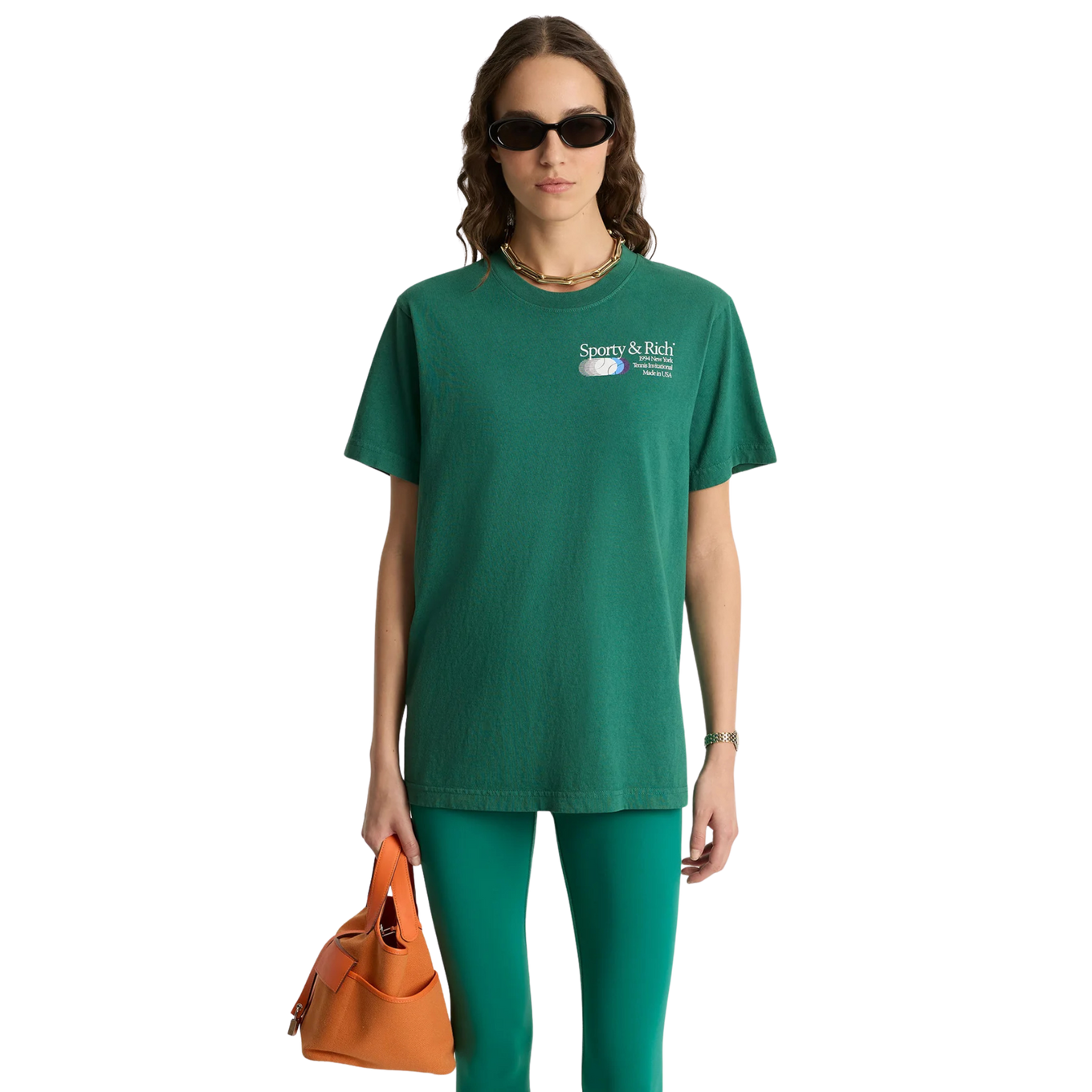 SPORTY & RICH INVITATIONAL T-SHIRT