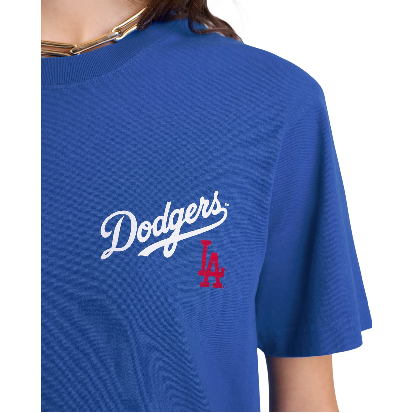 SPORTY & RICH DODGERS SERIF T-SHIRT