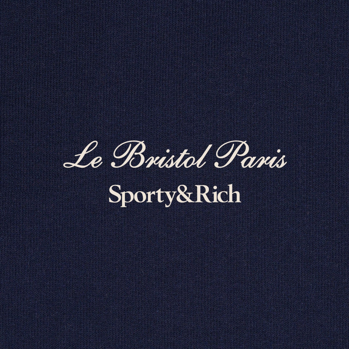 SPORTY & RICH FAUBOURG CREWNECK