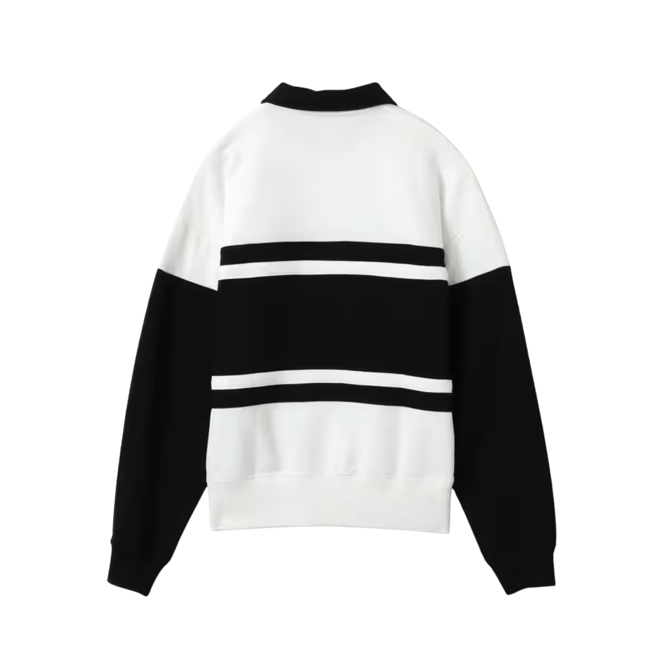 ATMOS PINK LINE POLO SWEATSHIRT