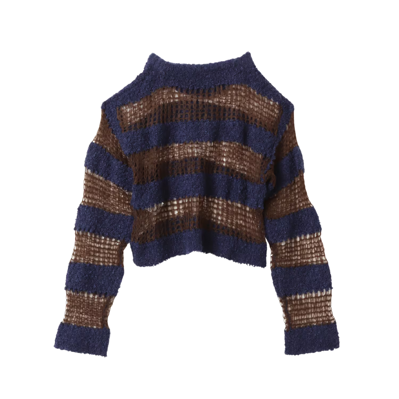 ATMOS PINK BORDER KNIT TOP