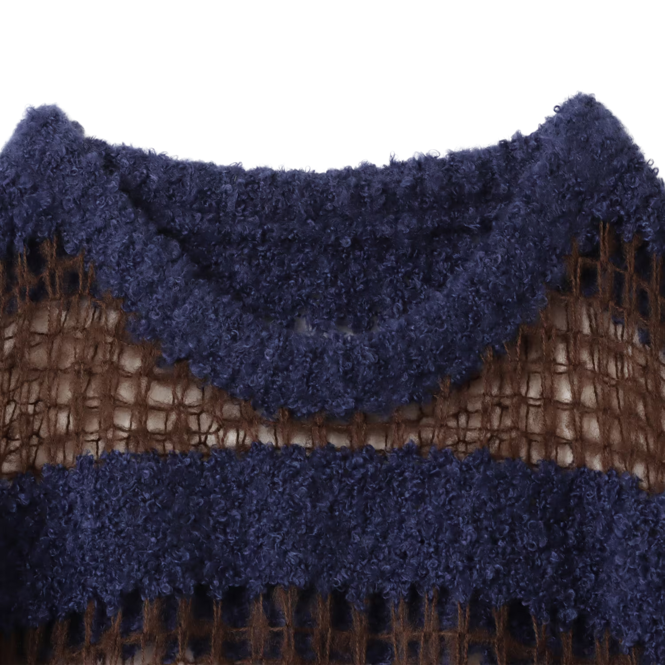 ATMOS PINK BORDER KNIT TOP