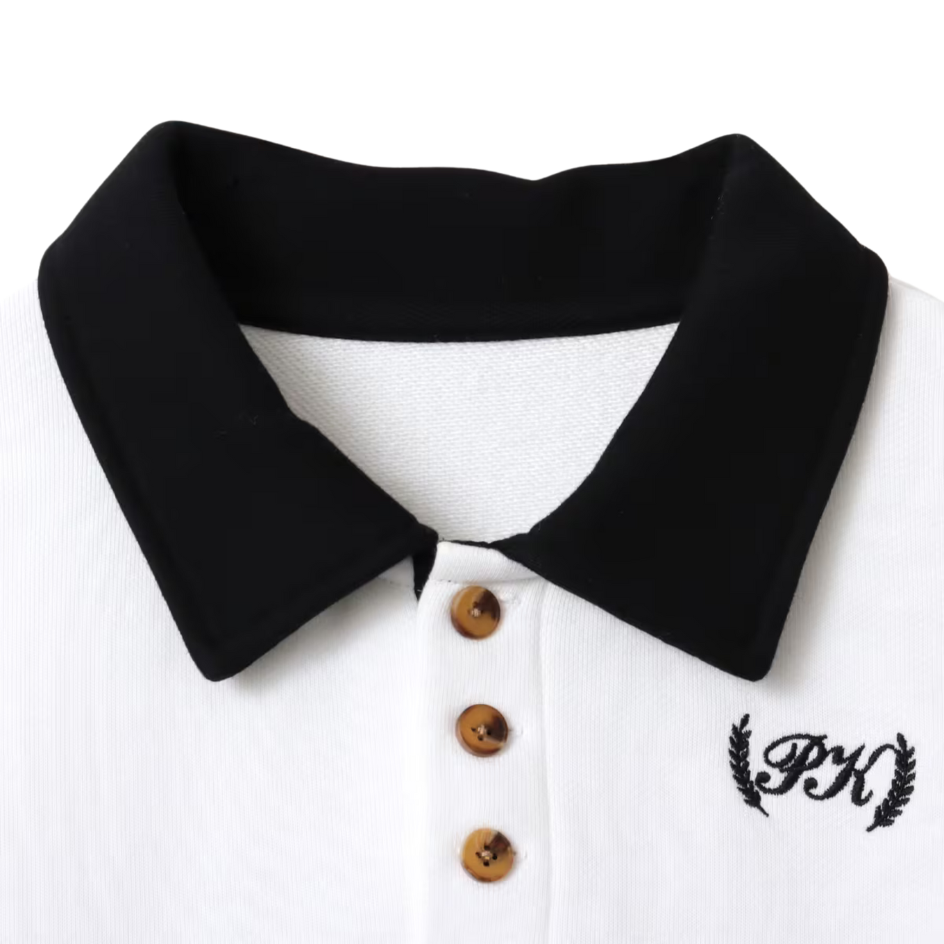 ATMOS PINK LINE POLO SWEATSHIRT