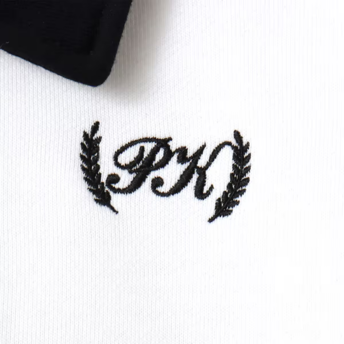 ATMOS PINK LINE POLO SWEATSHIRT