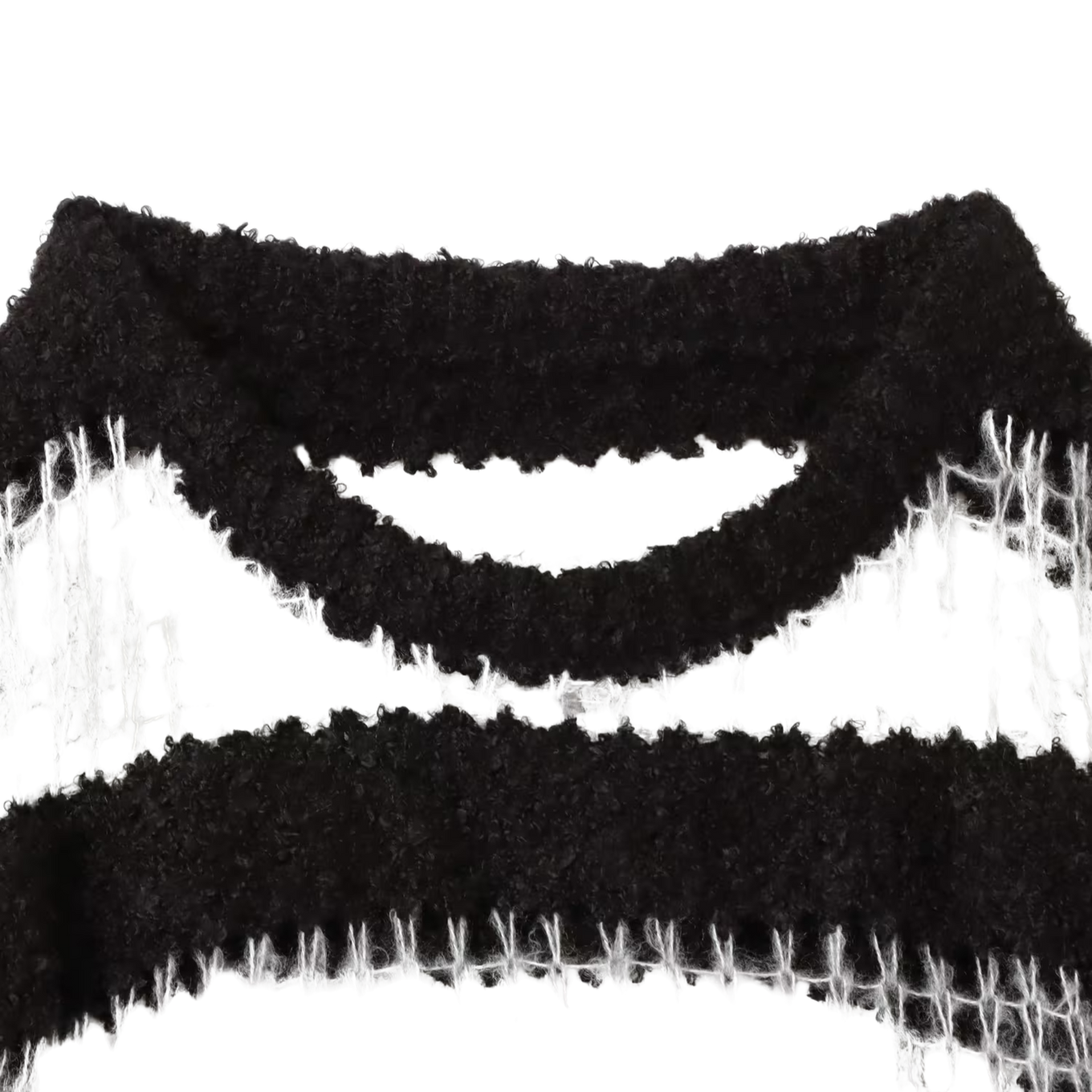 ATMOS PINK BORDER KNIT TOP