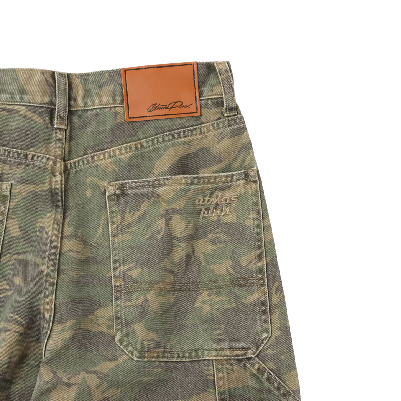 ATMOS PINK CAMOUFLAGE PAINTER HALF PANTS