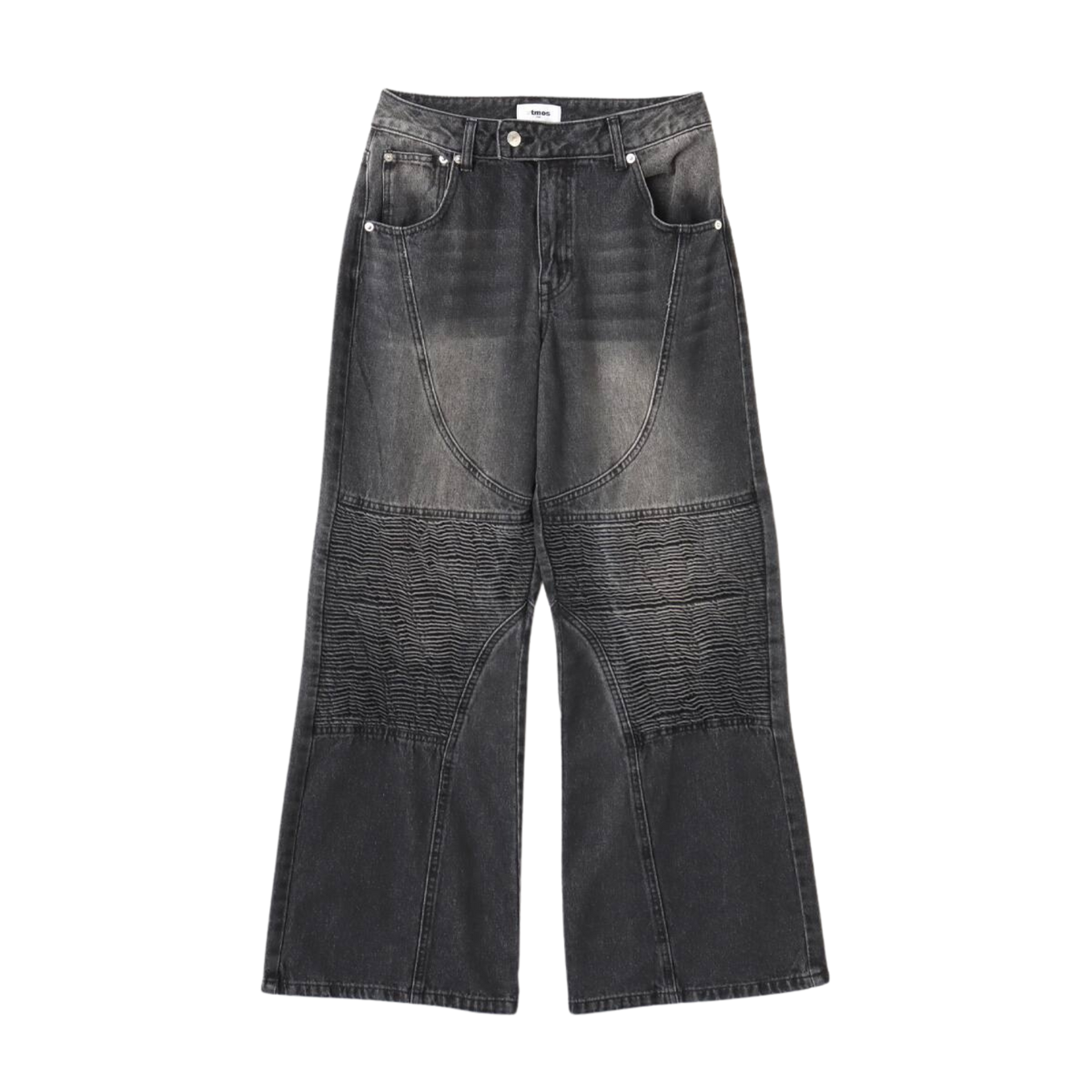 ATMOS PINK BIKER DENIM PANTS
