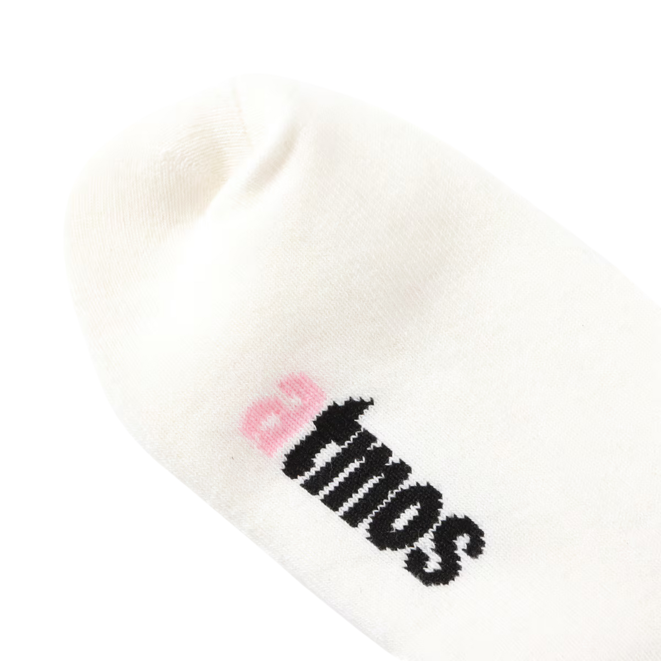 ATMOS PINK CLASSIC EMBROIDERY LOGO LINE SOCKS