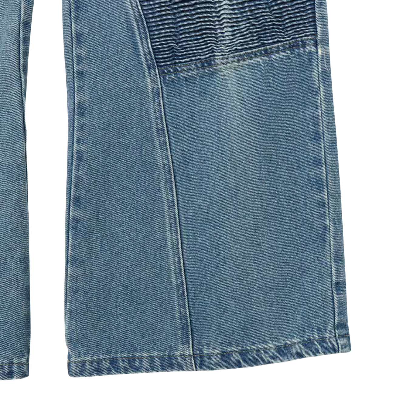 ATMOS PINK BIKER DENIM PANTS