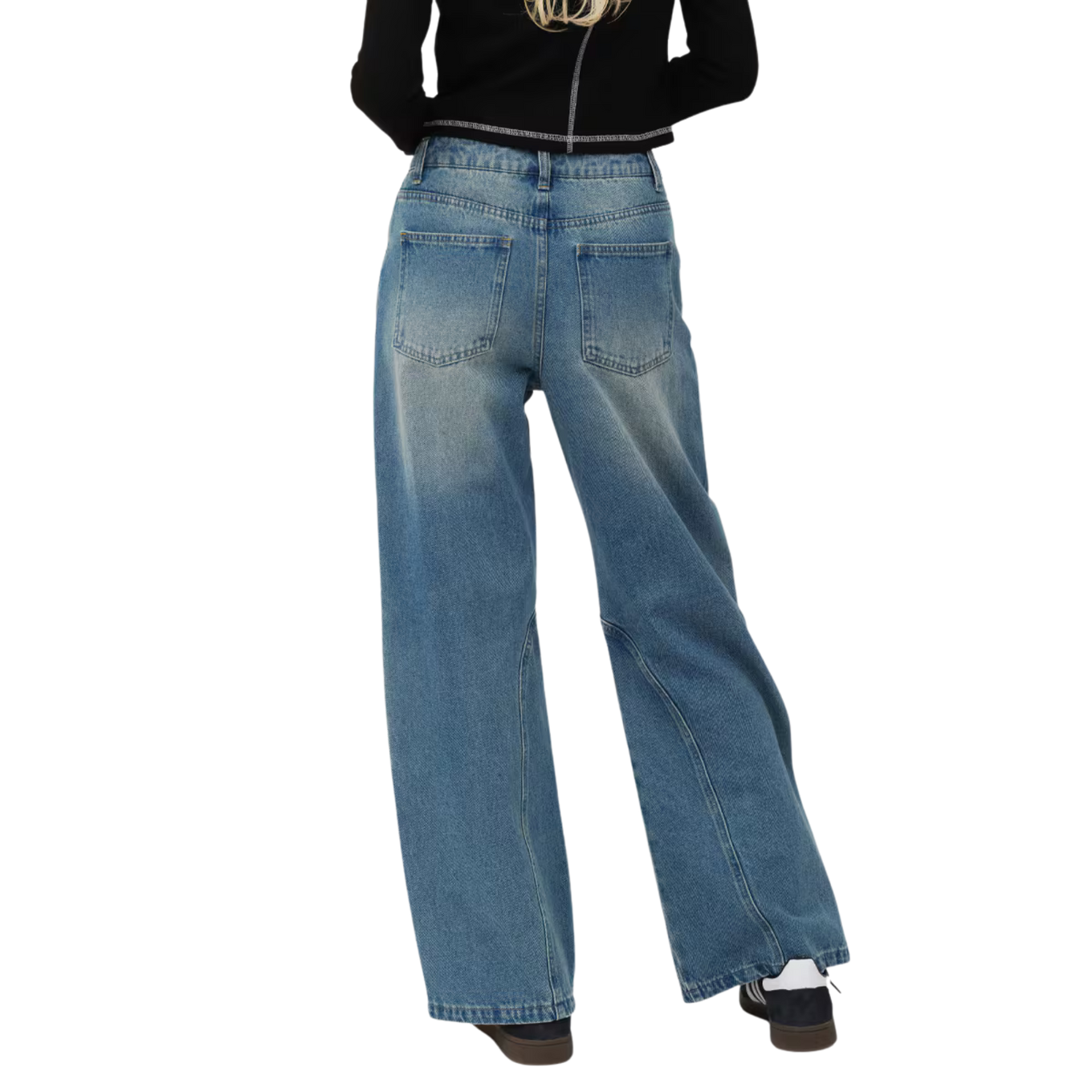 ATMOS PINK BIKER DENIM PANTS