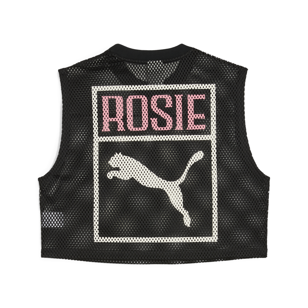 PUMA X ROSE RELAXED MESH TOP