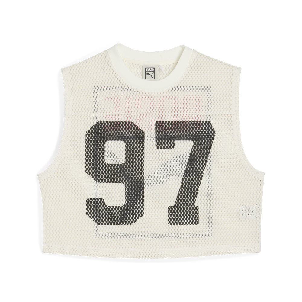 PUMA X ROSE RELAXED MESH TOP PUMA X ROSE RELAXED MESH TOP