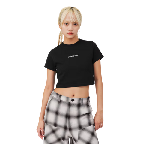 ATMOS PINK CLASSIC EMBROIDERY LOGO SHORT T-SHIRT
