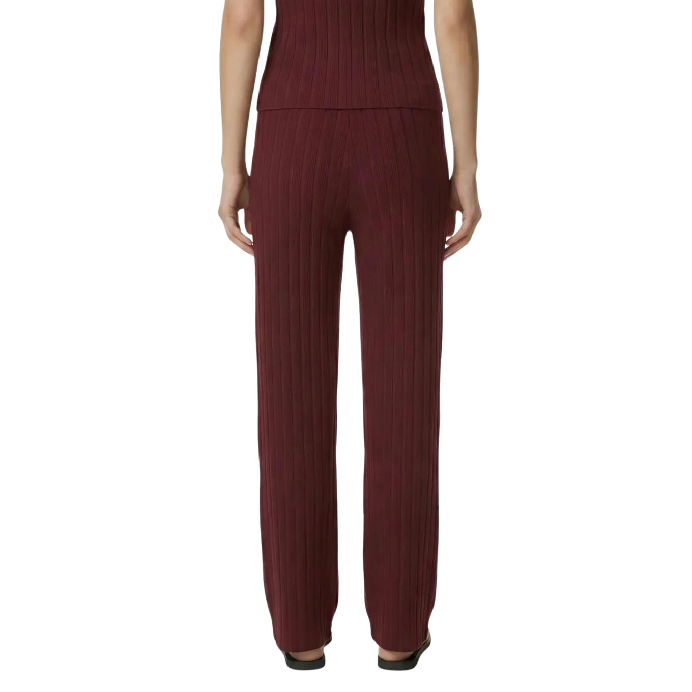SPORTY & RICH SRC RIBBED TROUSERS