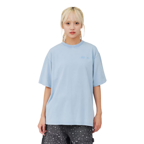 ATMOS PINK BLEACHED FINISHING T-SHIRT